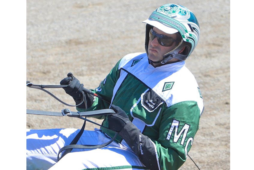 Marc Campbell drove Y S Lotus to the current track pacing record of 1:51.4 at Red Shores at Summerside Raceway in the 2016 Governor’s Plate. He’s set to sit out tonight’s 2018 Plate for the first time in 20 years due to a suspension.