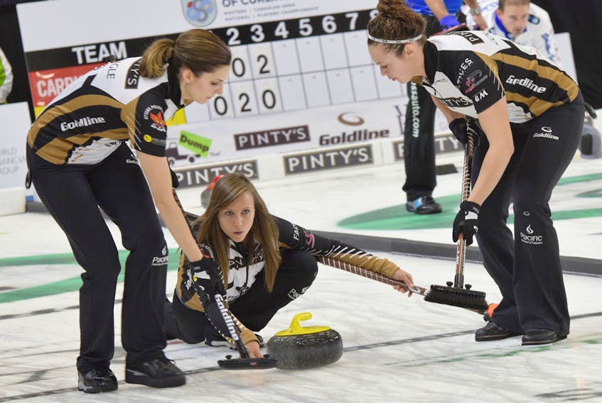 Rachel Homan skipped her team to a Masters Grand Slam of Curling title at the Rath Eastlink Community Centre in 2015. The event, which features the top 15 men’s and women’s teams in the world rankings, will return to Truro Oct. 23 to 28.