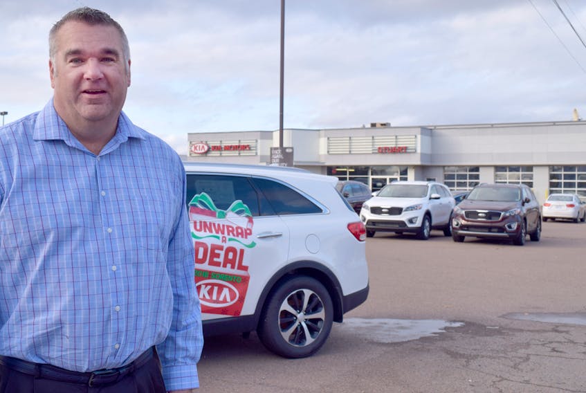 Rob Stuart, of Stuart Kia, said this is the fifth straight year he has experienced sales increases. Harry Sullivan/Truro Daily News
