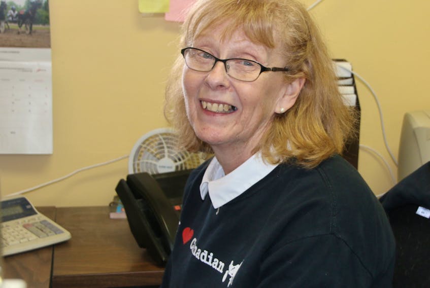 Diane Daniels recently completed her last day of work in the race office of Truro Raceway. She’s continuing to work in harness racing as the Standardbred Canada rep at Exhibition Park Raceway, in Saint John, N.B