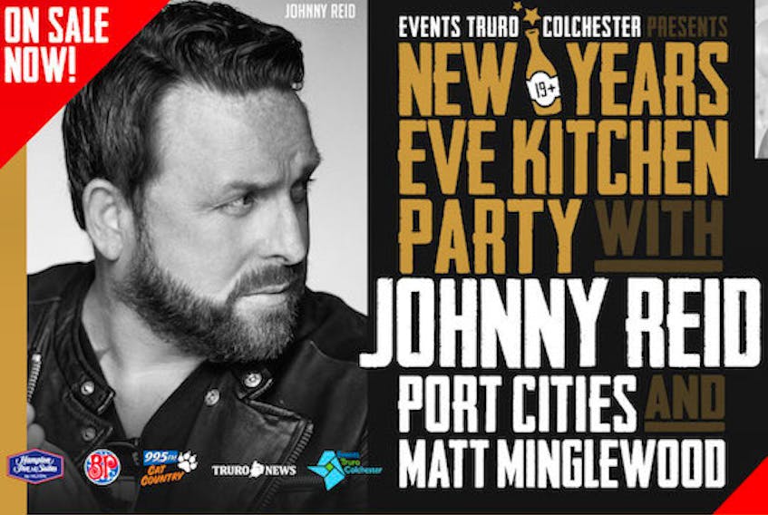 Additional seating has been added for the New Year's Eve Kitchen Party at the RECC with Johnny Reid, Port Cities and Matt Minglewood.