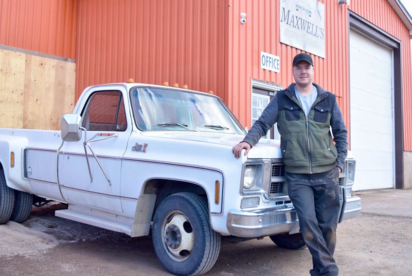 After a lifetime of working with vehicles and a desire to branch out from the family business, Dylan Blenkhorn has purchased Maxwell’s Service Centre on Lower Truro Road.