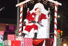 Blaikie's Dodge Chrysler Jeep Ltd. sent Santa Claus all the way from the North Pole to downtown Truro on Nov. 16. He was the star of the show at Truro's Santa Claus Parade, which saw hundreds of people jam the streets to enjoy the show.