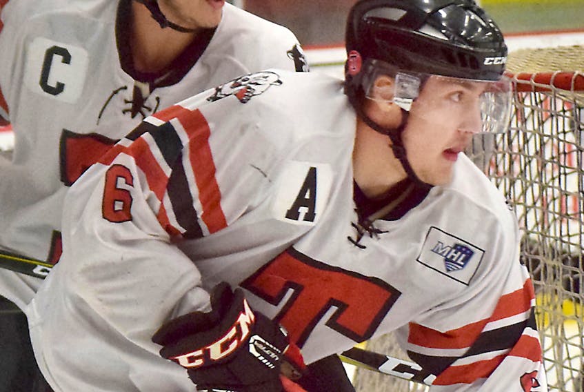 Assistant captain Tyler Pyke has been a solid defenceman for the Truro Bearcats during his three years with the Maritime Junior Hockey League team.