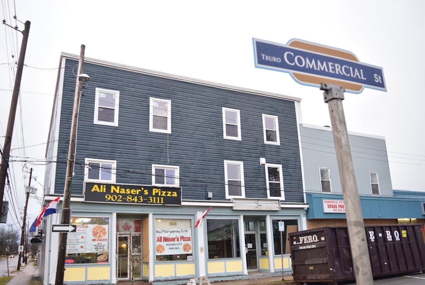 These two buildings on Commercial Street are due for a full-scale makeover of their strip that will end in 2020.