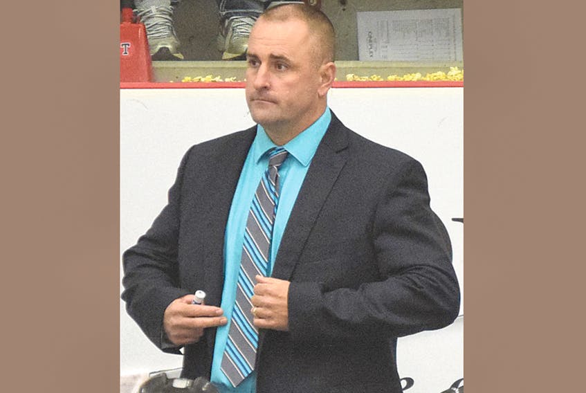 Troy Fougere is stepping down as head coach of the Truro Bearcats major bantam hockey team after two seasons behind the bench.