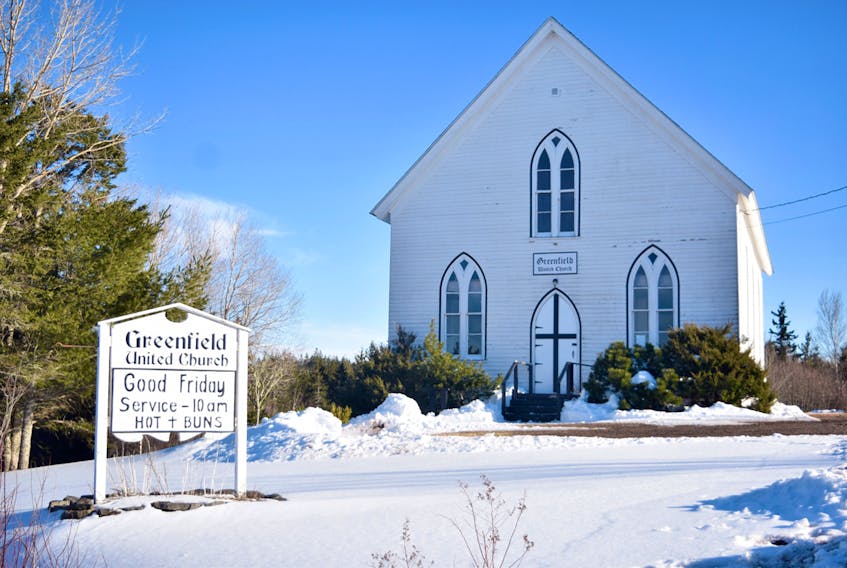 The Greenfield United Church will hold a Good Friday service, beginning at 11 a.m. The church, which closed last August, will remain open for weekly services into the summer.