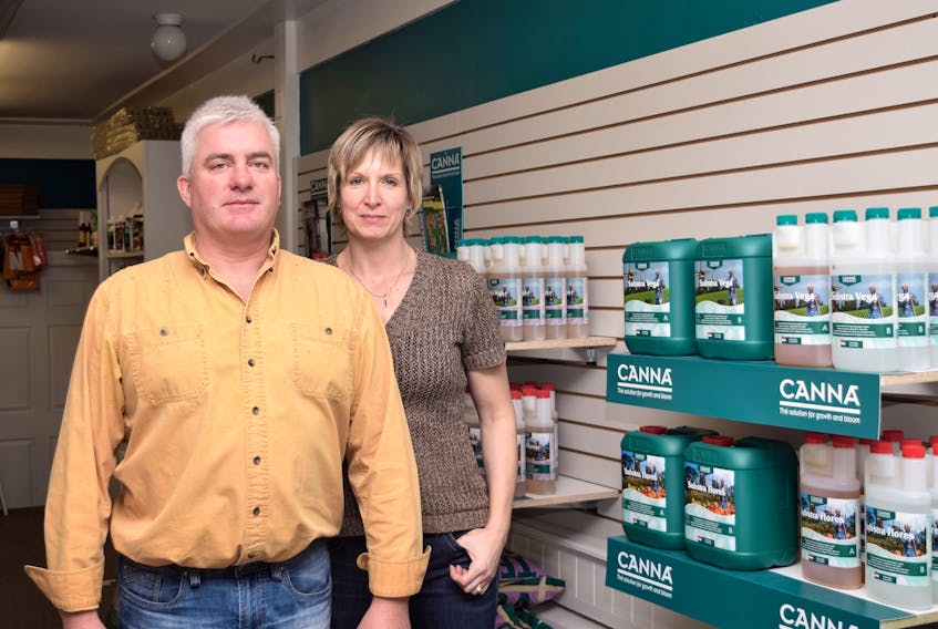 Kevin and Stephanie Scammell started their business Grow & Brew in 2002, selling specialized indoor growing equipment, supplies and at-home brewing kits out of their Greenfield home. After 16 years of business, the couple have moved their business from Greenfield to a storefront in the heart of Truro’s downtown.