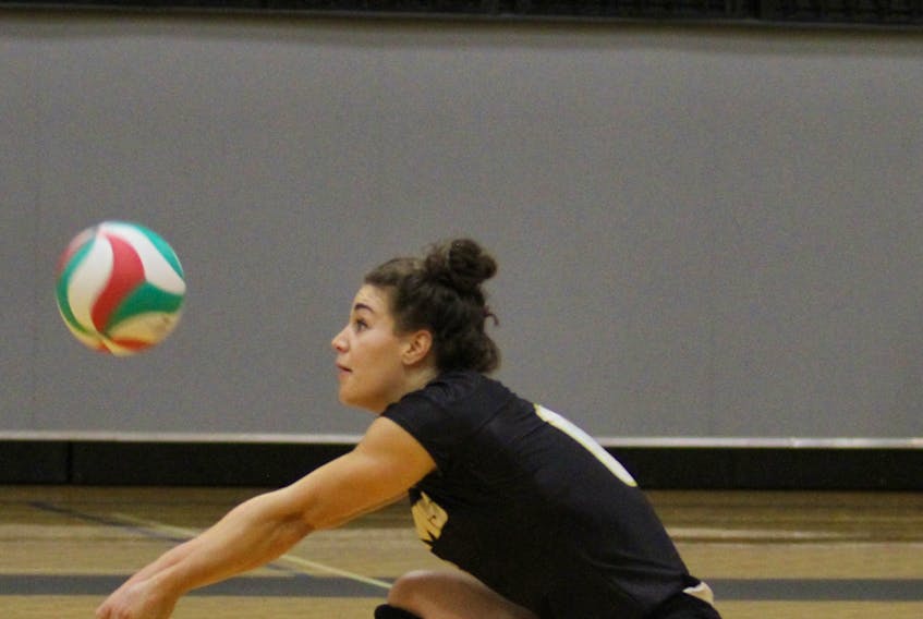 Thea McLachlin is a key member of the Dal AC Rams women’s volleyball team.