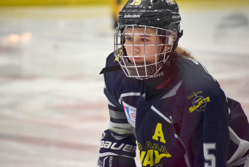 Lindsey Smith is one of the top defencemen in the Nova Scotia Female Midget AAA Hockey League. A member of the Northern Subway Selects, Smith will lace ’em up for her province at the Canada Winter Games in Red Deer, Alta., in February.