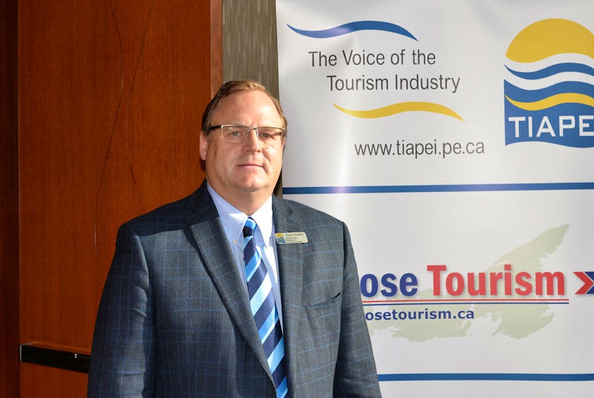 Kevin Mouflier, CEO of the Tourism Industry Association of P.E.I., says he is pleased to see the industry grow, but also notes there are challenges to be faced. TERRENCE MCEACHERN/THE GUARDIAN