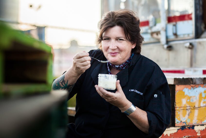 Chef Lynn Crawford will be participating in Toe Taps & Taters (Sept. 6) and the P.E.I. International Shellfish Festival (Sept. 20) during the 2019 Fall Flavours Festival on Prince Edward Island. Photo credit: Tourism PEI/Stephen Harris