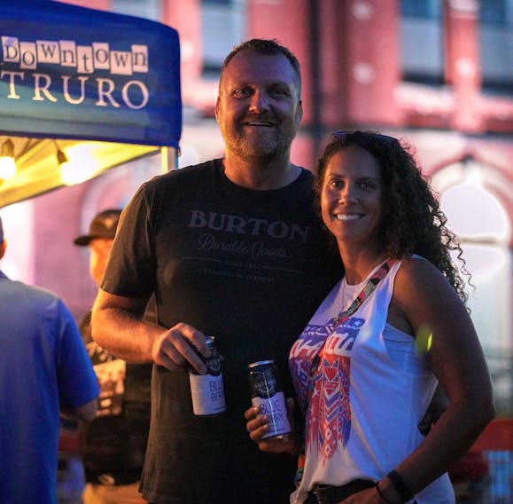 Derek Forsyth was the creator of Rock the Hub and Country Rocks the Hub music festivals in Truro. He and wife Jenna Tingley Forsyth have found ways to make the events a crowd pleaser. CONTRIBUTED