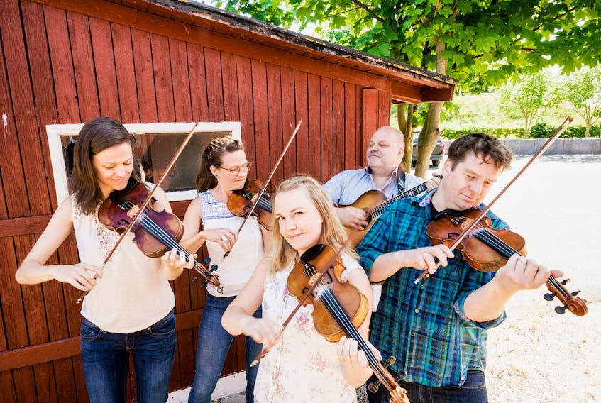 The Scandinavian String Alliance features five musicians who are performing at the deCoste centre July 23 and 24. CONTRIBUTED PHOTO