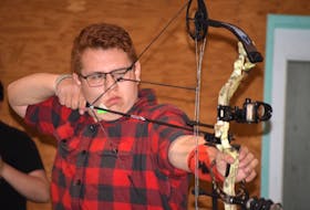 Jace Bernard must practise regularly on the archery range in Millbrook.