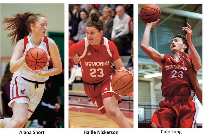 Three Memorial Sea-Hawks have been named to 2019-20 AUS basketball all-star teams. Alana Short is a women’s second-team selection, while conference-leading scorer Haille Nickerson made the first team. Cole Long was named to the men’s first all-star squad. — Memorial Athletics