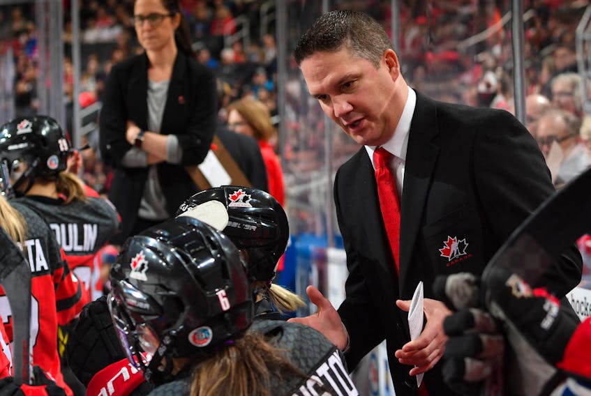 Troy Ryan of Spryfield was named the head coach of Hockey Canada's national women's team on Thursday.
