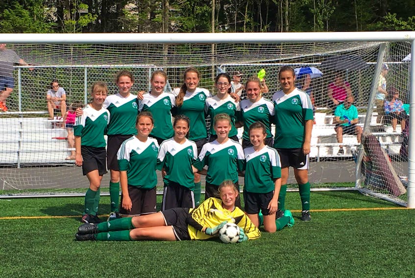 The Antigonish U-13 Celtics made it to the bronze medal game during provincial play in Cole Harbour Sept. 1 and 2.