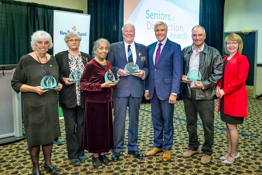 Seniors of distinction awards for Newfoundland and Labrador were handed out Monday by the provincial government. — Photo courtesy of Maurice Fitzgerald/Far East Photography