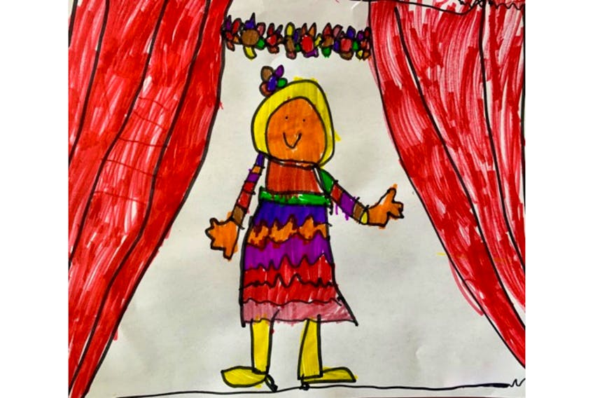 Picture of the Day by four-year-old Valerie Rose MacDonald.