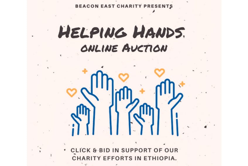 The Beacon East Charity is hosting the Helping Hands Online Auction on its Facebook page.