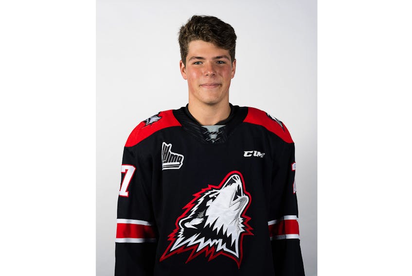 Richmond native Donovan Arsenault is a right-winger with the Rouyn-Noranda Huskies in the Quebec Major Junior Hockey League.