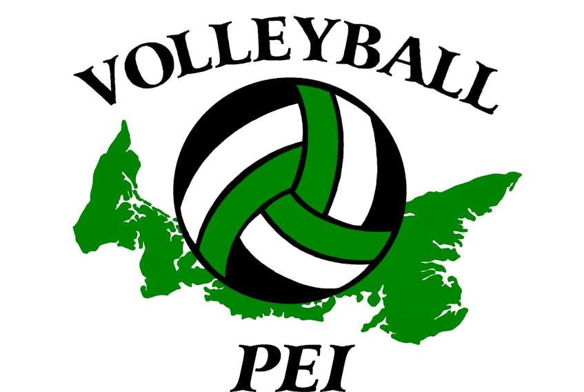 Volleyball P.E.I. logo.