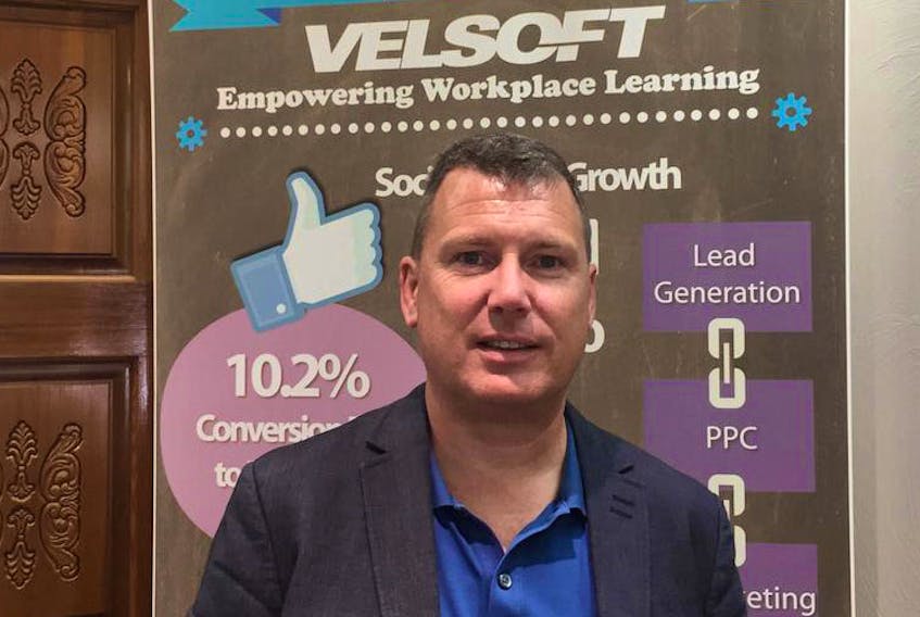 Jim Fitt, the founder and CEO of Velsoft, says the New Glasgow based company has big plans for global expansion. - Jennifer Lee