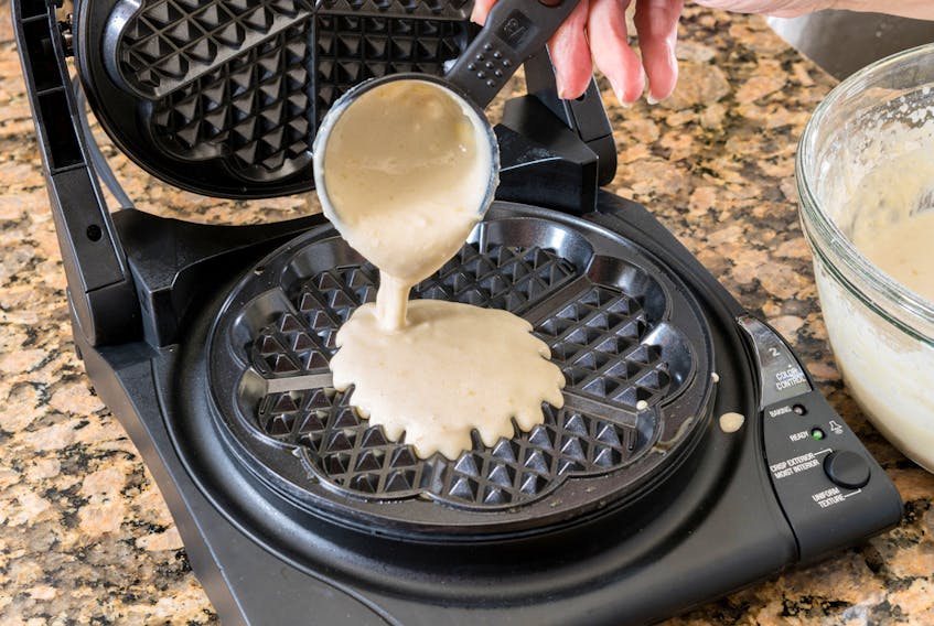 Many of the recipes in “150 Best Waffle Maker Recipes” explore the potential to use waffle makers where we would normally use other pans, bakeware and skillets. 123/RF/SUBMITTED PHOTO