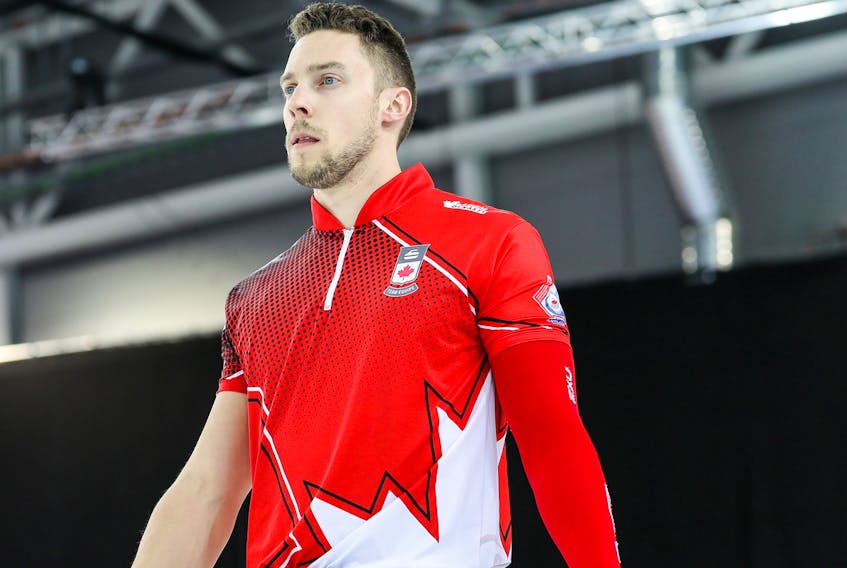 Charlottetown's Brett Gallant is competing at the world mixed doubles competition in Norway. Alina Pavlyuchik/World Curling Federation