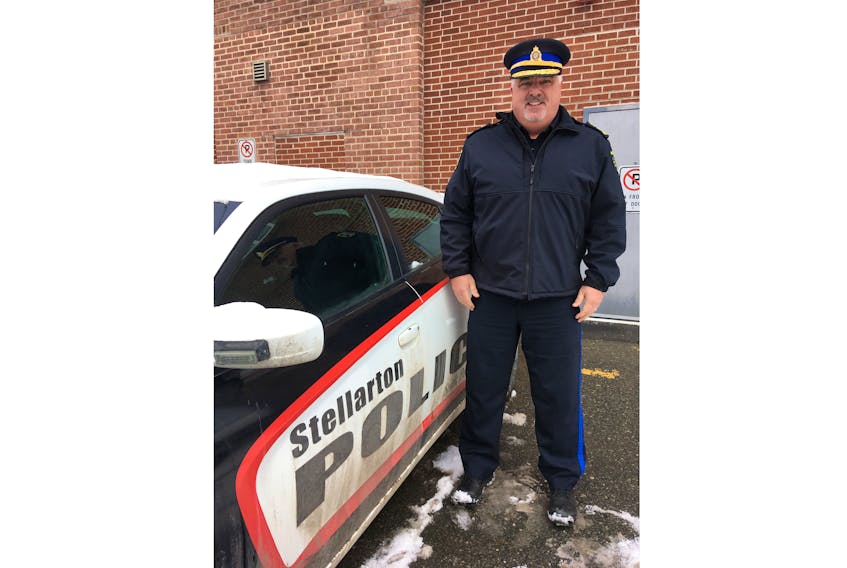 Mark Hobeck is the new police chief in Stellarton.