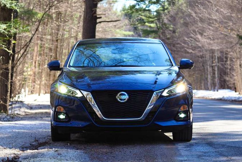 The 2019 Nissan Altima has standard all-wheel drive for all its available trim levels.