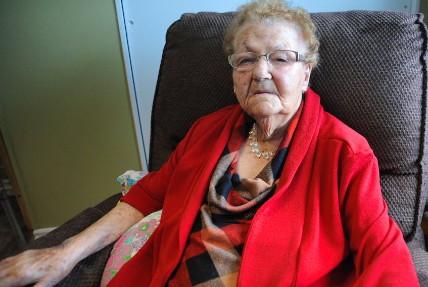 Lilian Wells of Cox’s Cove recently turned 106 years old and is still going strong, with not an ache or pain to complain about.