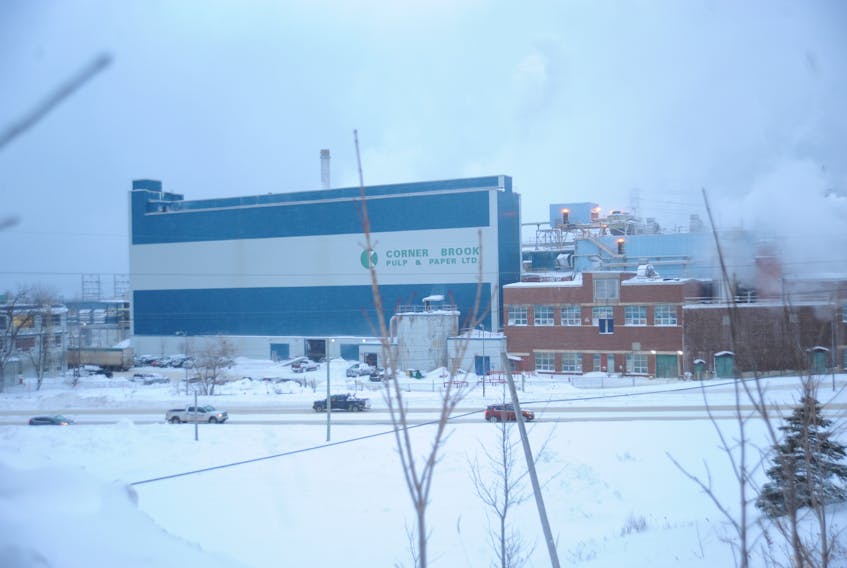 Corner Brook Pulp and Paper is shown in this file photo.