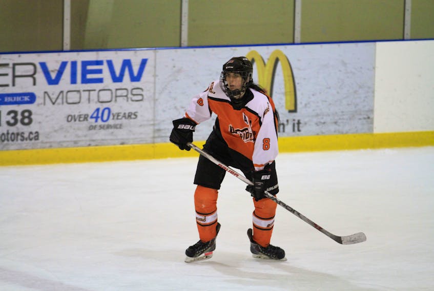 Julie Pink has come a long way since the early days of skating around the pond in Burgeo. She is now one of the best female hockey players in the province and poised to help the Western Warriors win another provincial female AAA midget hockey crown this winter.