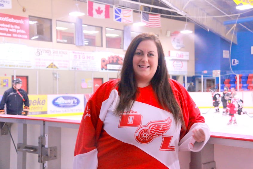 Deer Lake native Beth Williams is having fun lending a helping hand in a volunteer role as assistant general manager of the Deer Lake Red Wings.