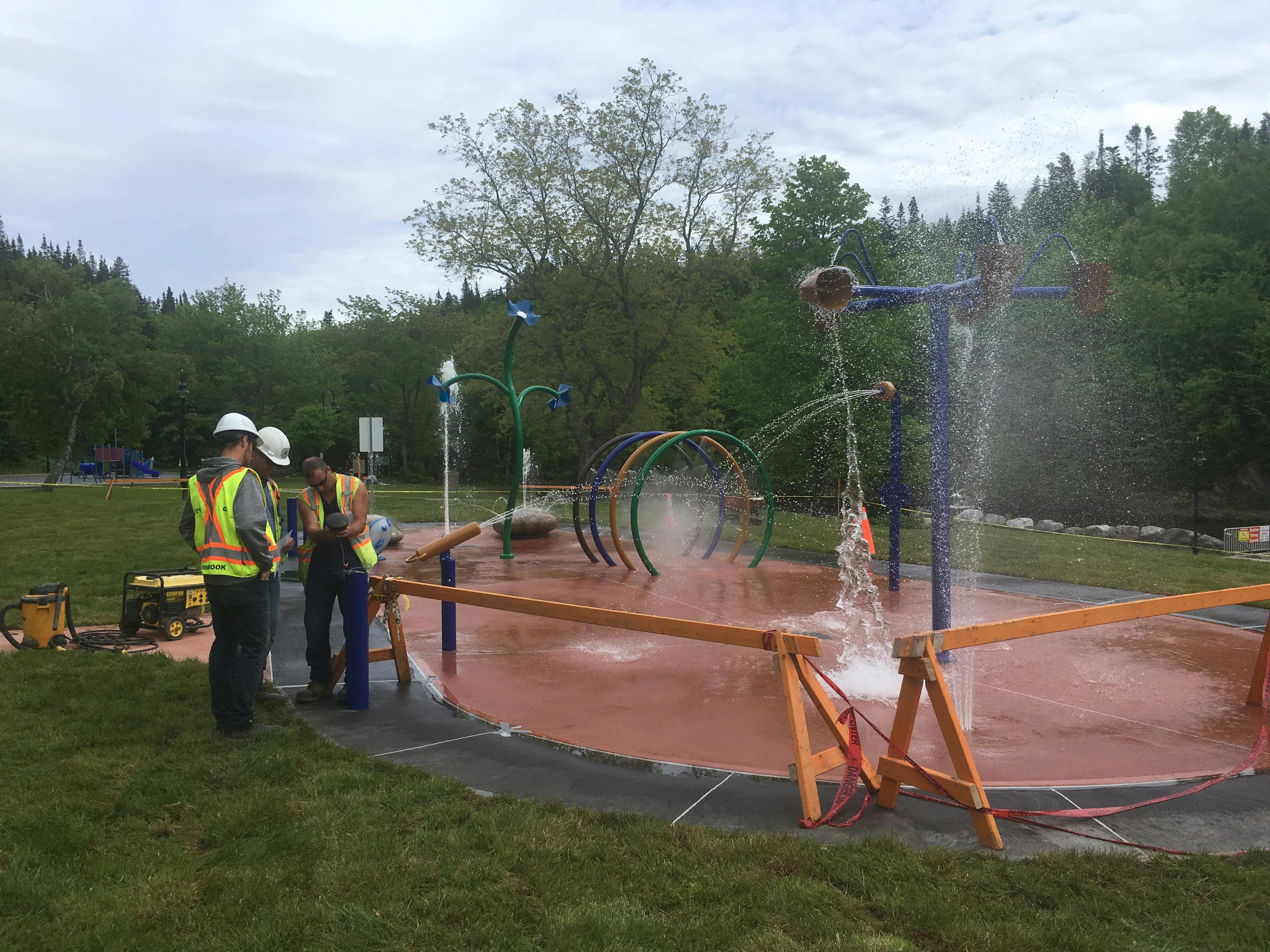 New Splash Pad At Margaret Bowater Park In Corner Brook Set To Open   WS Web 28062019 SplashPad Gk.JPG