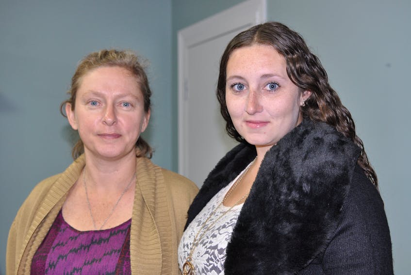 Tanya McFadyen, left, and Jackie O'Connell are sharing their experiences with addiction as they start a Narcotics Anonymous group for women in Corner Brook.