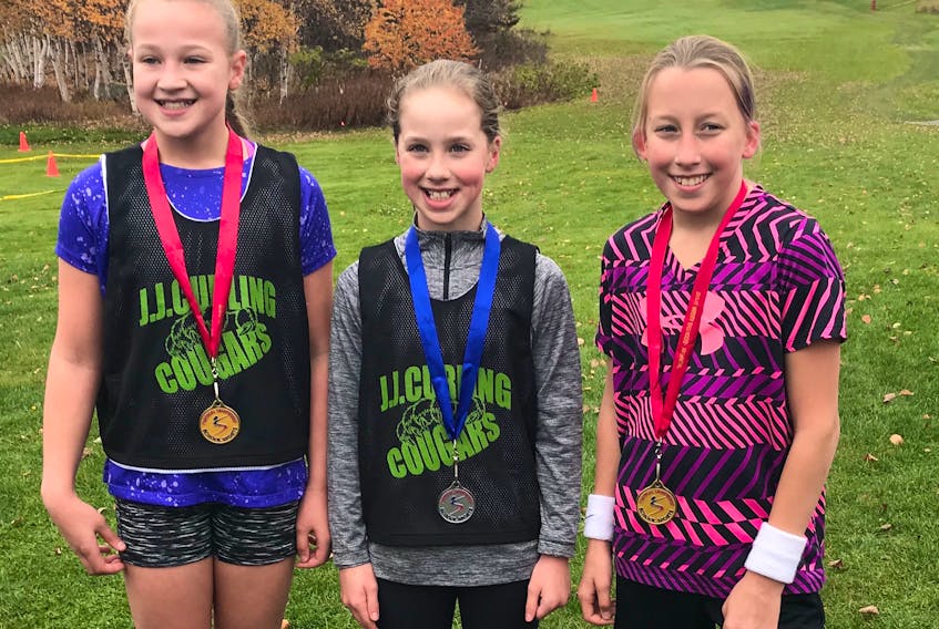It was a sweep for the west coast at the School Sports Newfoundland and Labrador Cross-Country Grade 6 race held recently at the Gander Golf Club - submitted photo