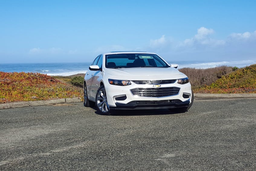 Bigger, longer and lighter than its predecessor, the new-for-2016 Chevrolet Malibu came powered exclusively by four-cylinder engines, including two gasoline turbo units and one gas-electric hybrid.