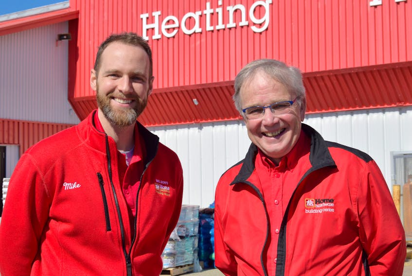 Mike (Ieft) and Dave Wilson are the third and fourth generations to operate the Barrington Passage family business, which is celebrating its’ 95th anniversary this year. 
KATHY JOHNSON PHOTO