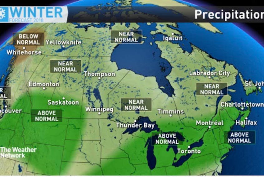 The Weather Network is predicting a classic Canadian winter.