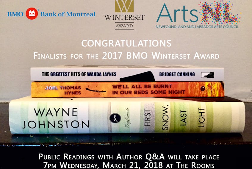 ArtsNL has announced the finalists for the 2017 BMO Winterset Award.