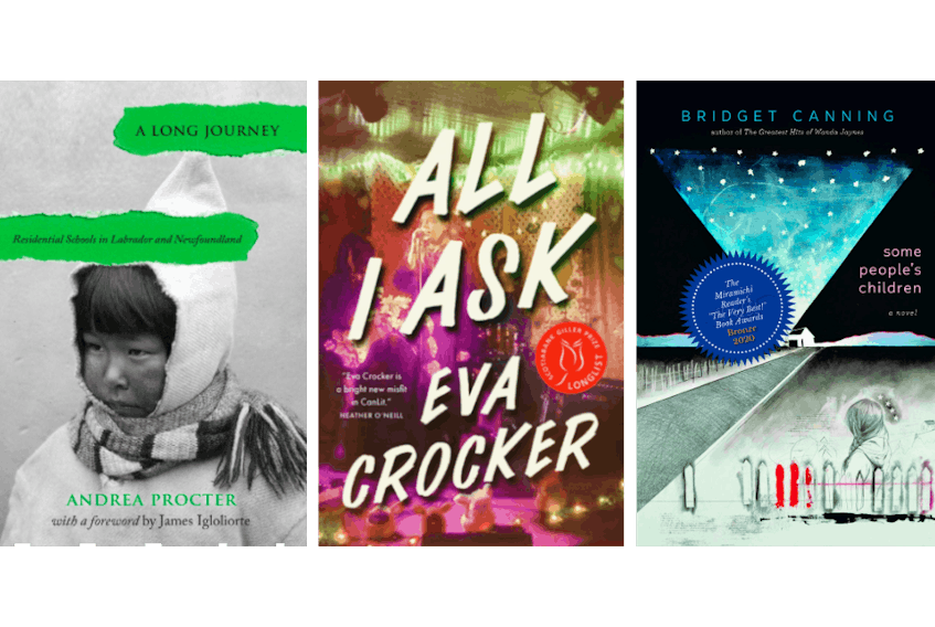 Bridget Canning’s novel “Some People’s Children,” Eva Crocker’s novel “All I Ask” and Andrea Proctor’s non-fiction book “A Long Journey: Residential Schools in Newfoundland and Labrador” are the three finalists for the 2021 BMO Winterset Award.