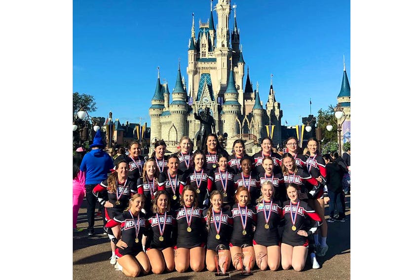 The Memorial University Sea-Hawks cheerleading team are world champions after winning the title at the International Cheer Union University World Cup Cheerleading Championships in Orlando, Florida Sunday.