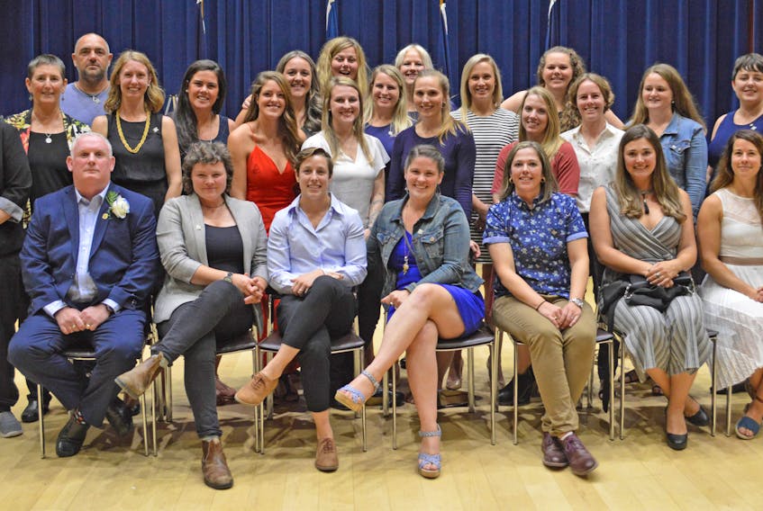 The 2006 St. F.X. X-Women rugby team, which won a then-CIS national championship, is now enshrined in the St. F.X. Sports Hall of Fame. Paul Hurford
