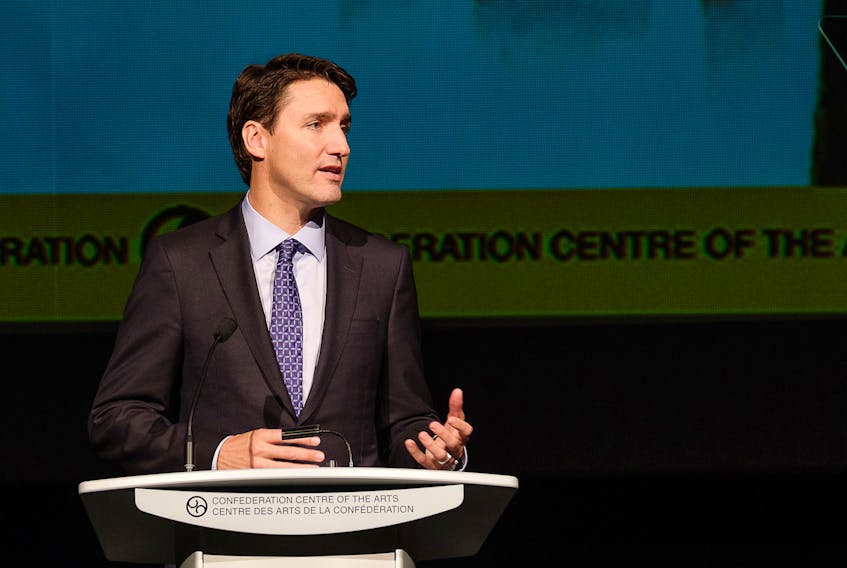 Prime Minister Justin Trudeau is the 2017 recipient of the prestigious Symons Medal from Confederation Centre of the Arts. Trudeau received the Symons Medal and offered his thoughts on the current state of Canadian Confederation in a public ceremony at Confederation Centre on Nov. 23, 2017.