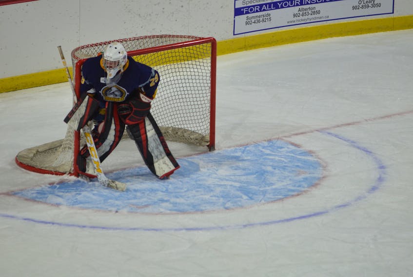 Yarmouth Mariners goaltender Tyler Caseley of Spring Valley, just outside of Kensington, was named the rookie of the year in the MHL (Maritime Junior Hockey League) on Monday afternoon. Caseley was also selected o the league’s all-rookie team.