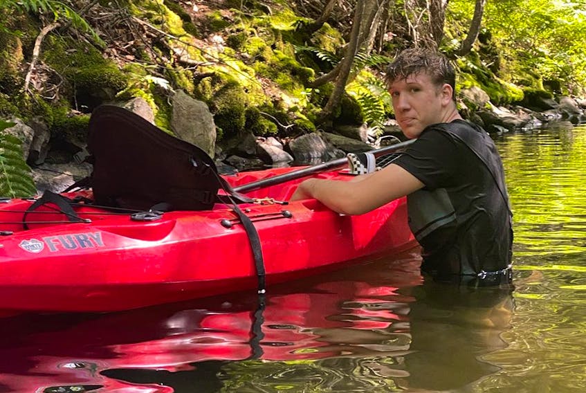 Mehmet Irtis, a young student from Istanbul, Turkey, with the Nova Scotia International Student Program, waded in to help a couple who capsized their canoe on the Shubie canal.