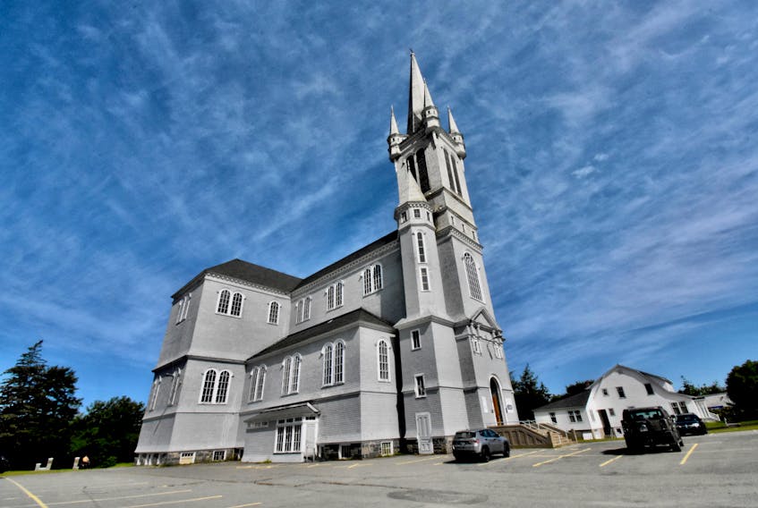 Église Sainte-Marie in Church Point, Digby County. TINA COMEAU PHOTO